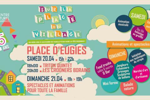 " Sur la Place du Village" UN WEEK-END À SAVOURER EN FAMILLE!